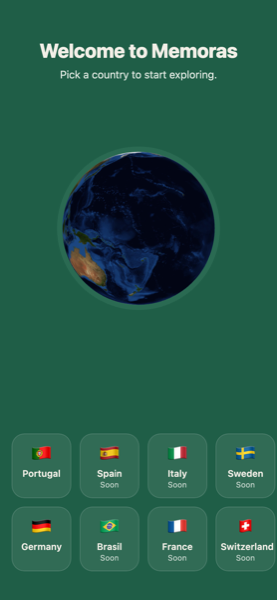 Memoras app
